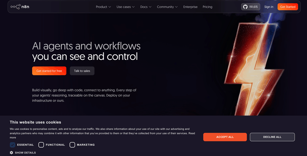 n8n - AI Workflow Automation Platform
