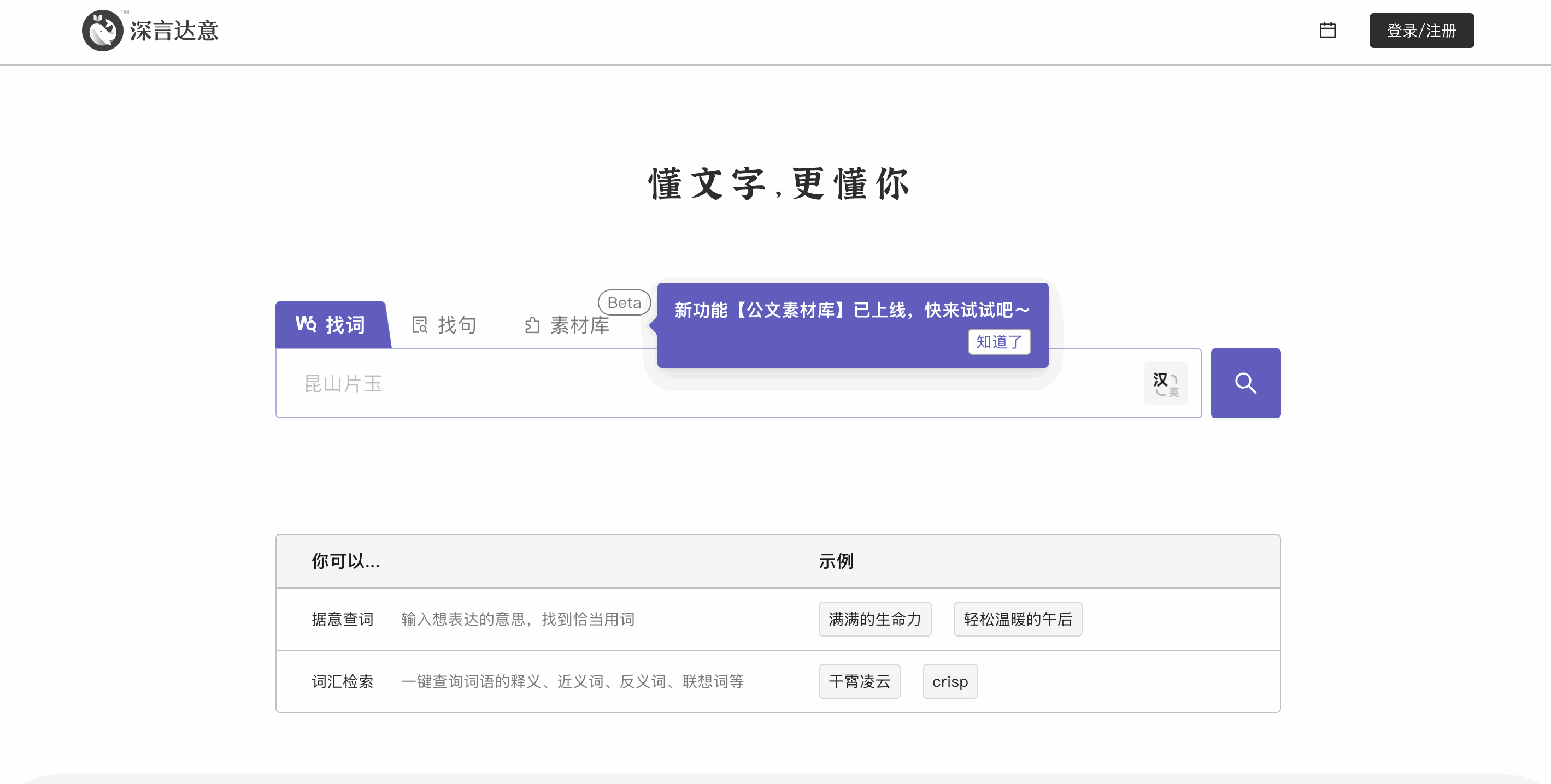 深言达意