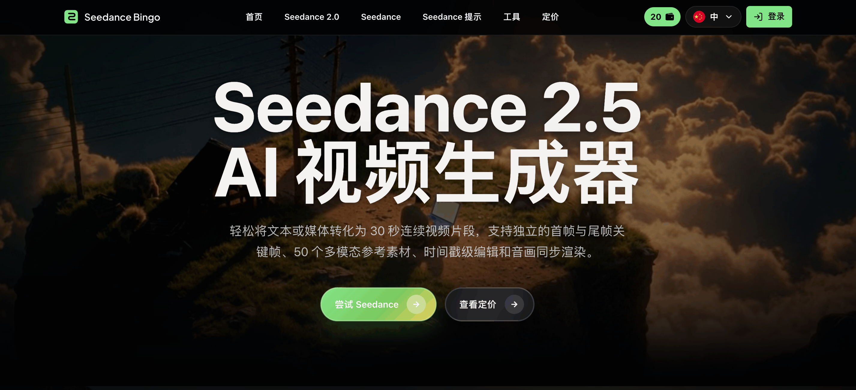 Seedance Bingo